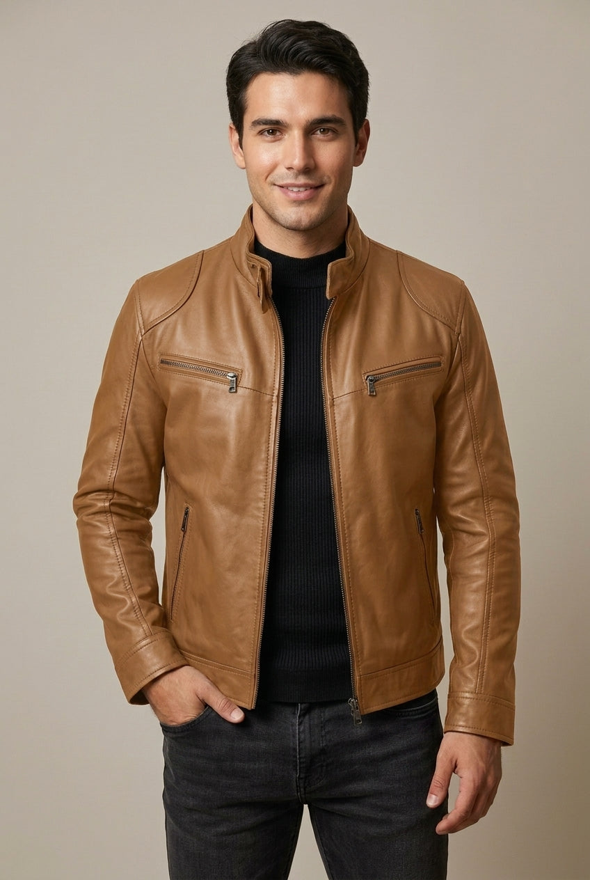 mens-leather-biker-jacket-drumlanrig