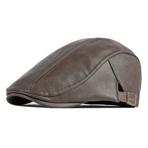 mens-leather-flat-cap-lyndhurst