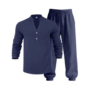 mens-linen-blend-henley-shirt-jogger-trouser-set-the-fowey