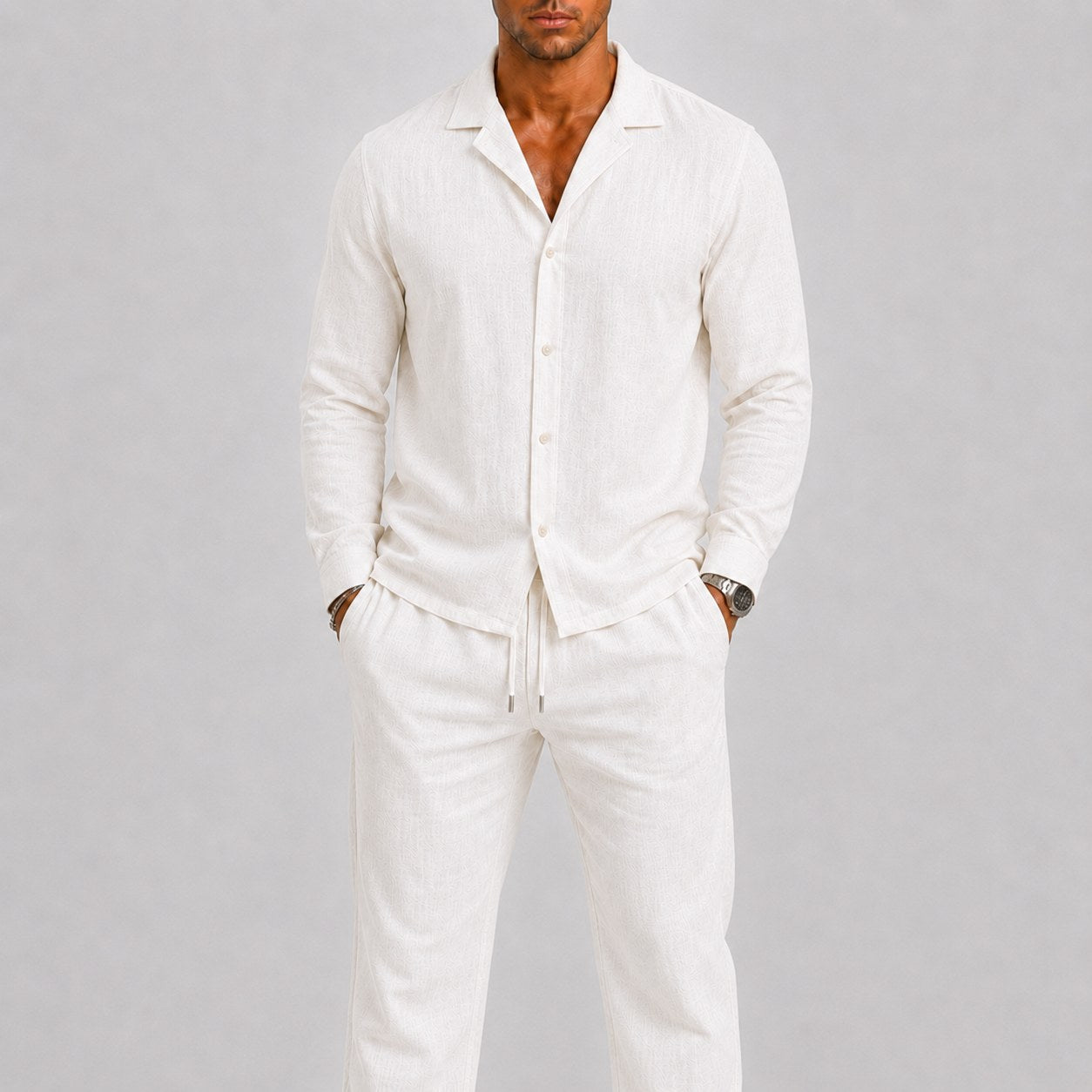 mens-long-sleeve-linen-shirt-trousers-co-ord-set-delos