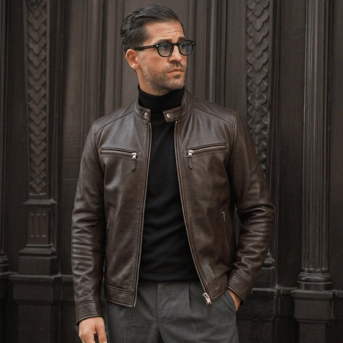 mens-mandarin-collar-biker-jacket