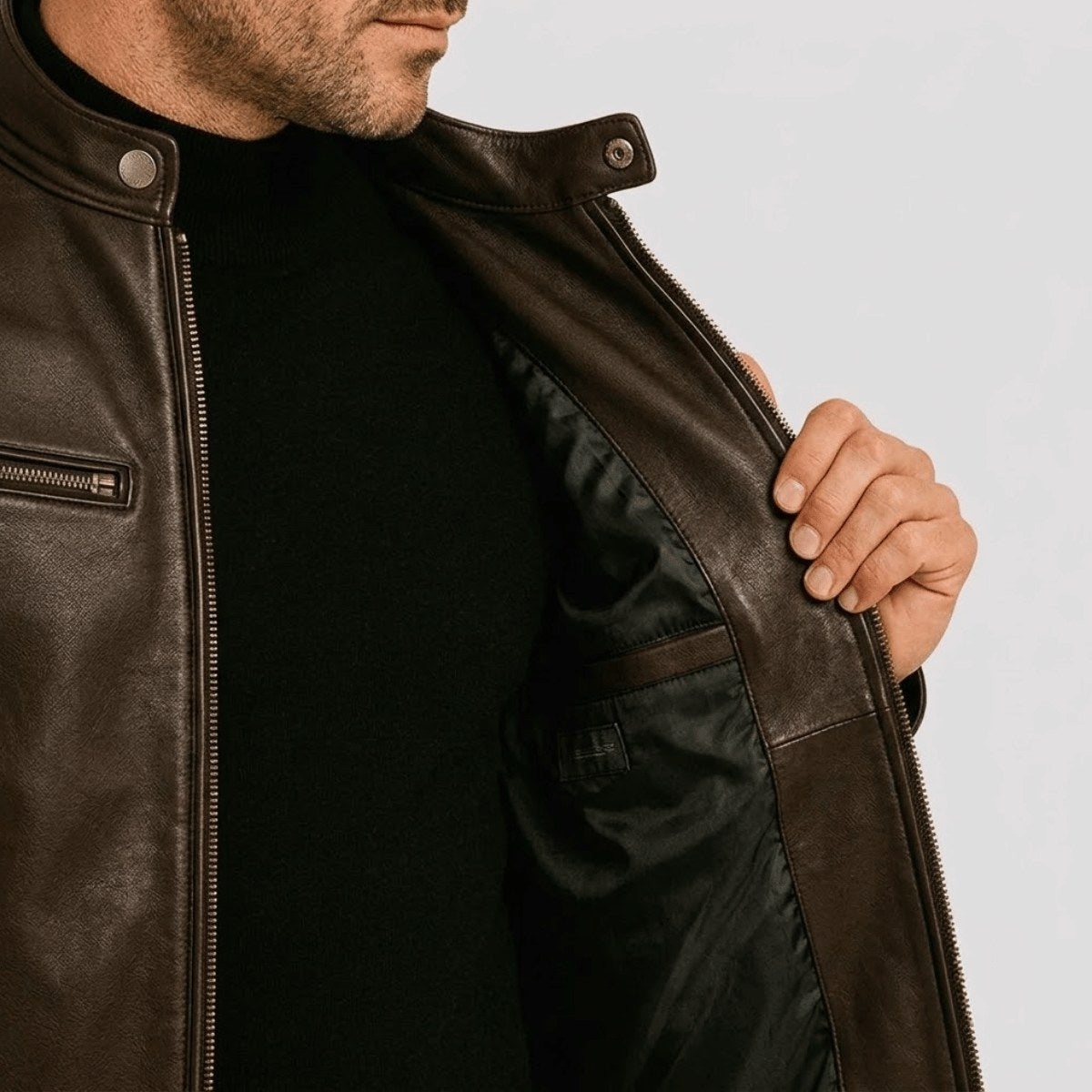 mens-mandarin-collar-biker-jacket