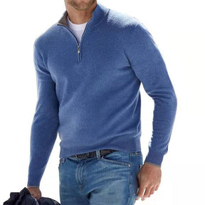 mens-merino-wool-quarter-zip-jumper-southwold