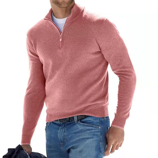 mens-merino-wool-quarter-zip-jumper-southwold