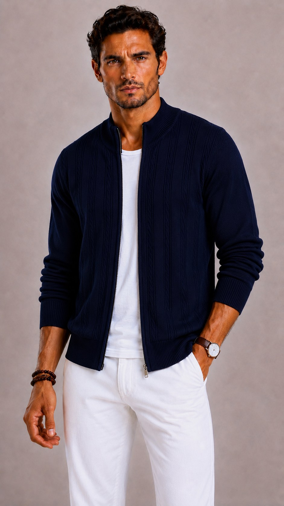 mens-mock-neck-cable-knit-wool-cardigan-thassos