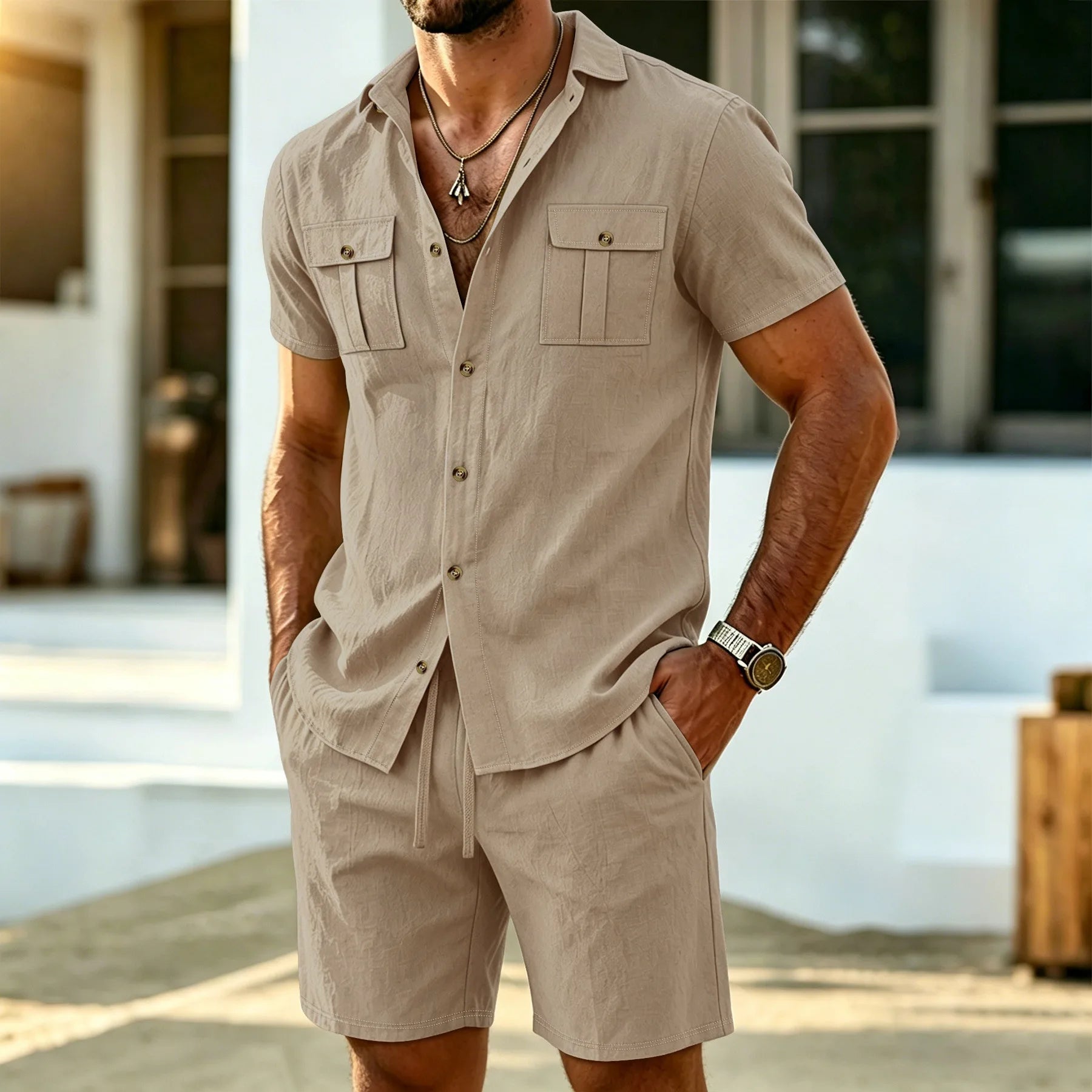 mens-linen-blend-short-sleeve-shirt-and-shorts-co-ord-set-the-skiathos
