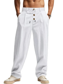 mens-pleated-linen-blend-straight-trousers-bakewell
