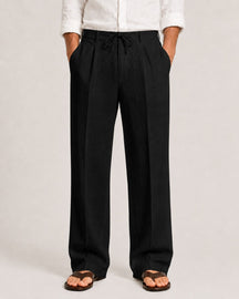 mens-pleated-linen-trousers-hydra