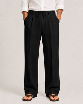mens-pleated-linen-trousers-hydra