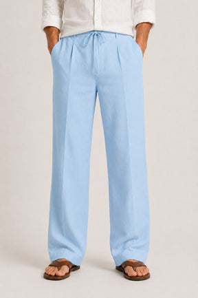 mens-pleated-linen-trousers-hydra
