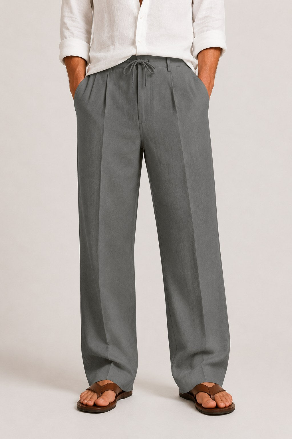 mens-pleated-linen-trousers-hydra