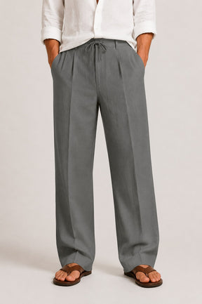 mens-pleated-linen-trousers-hydra