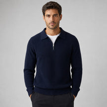mens-quarter-zip-ribbed-knit-jumper-bramshill