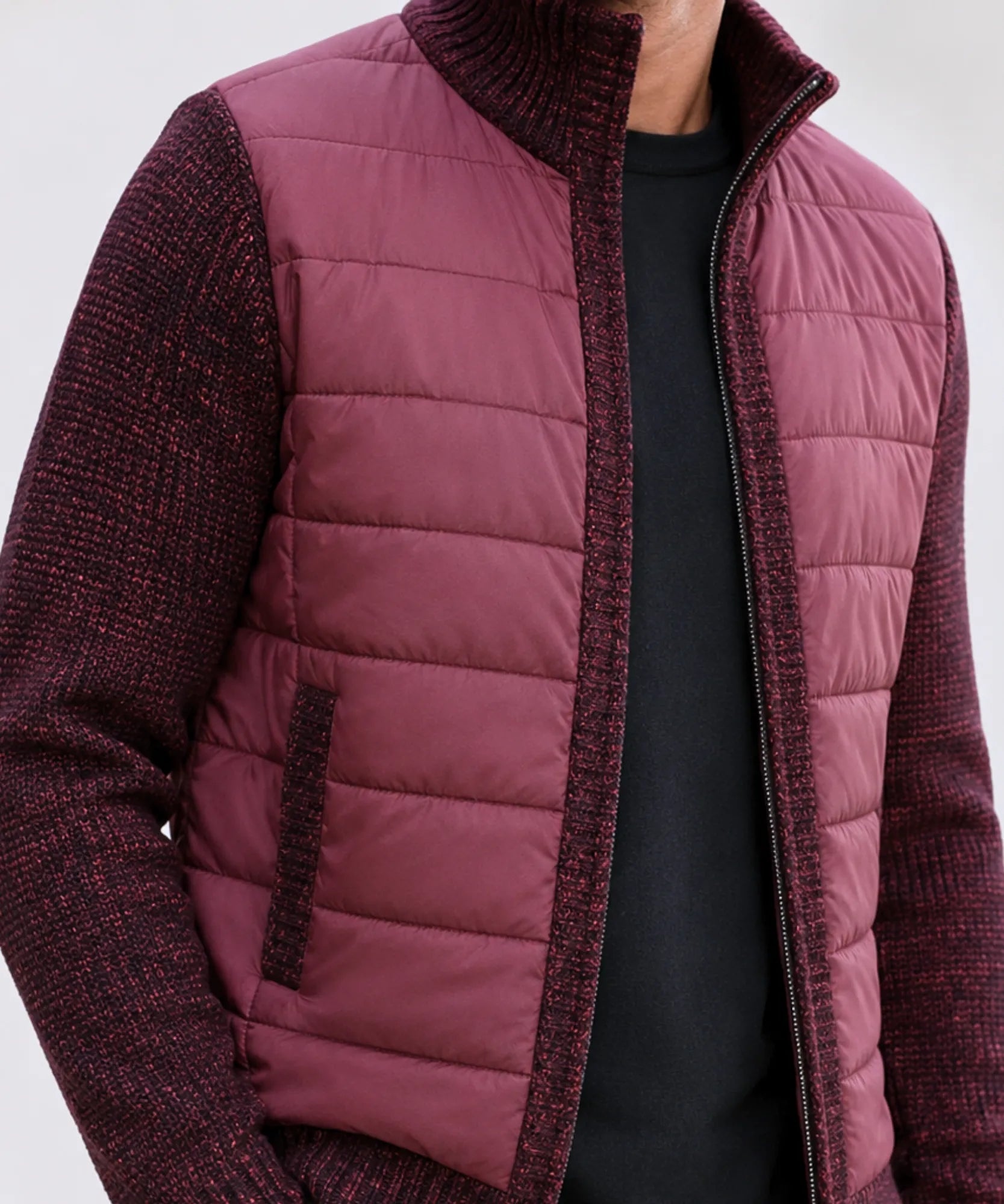 mens-quilted-half-zip-knit-cardigan-braemore
