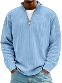 mens-ribbed-cotton-half-zip-jumper