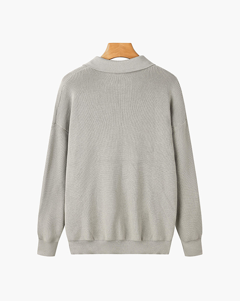 mens-ribbed-cotton-half-zip-jumper