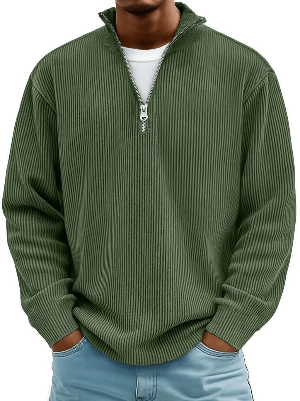 mens-ribbed-cotton-half-zip-jumper
