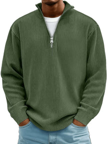mens-ribbed-cotton-half-zip-jumper