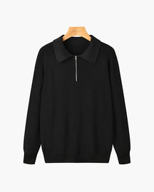 mens-ribbed-cotton-half-zip-jumper