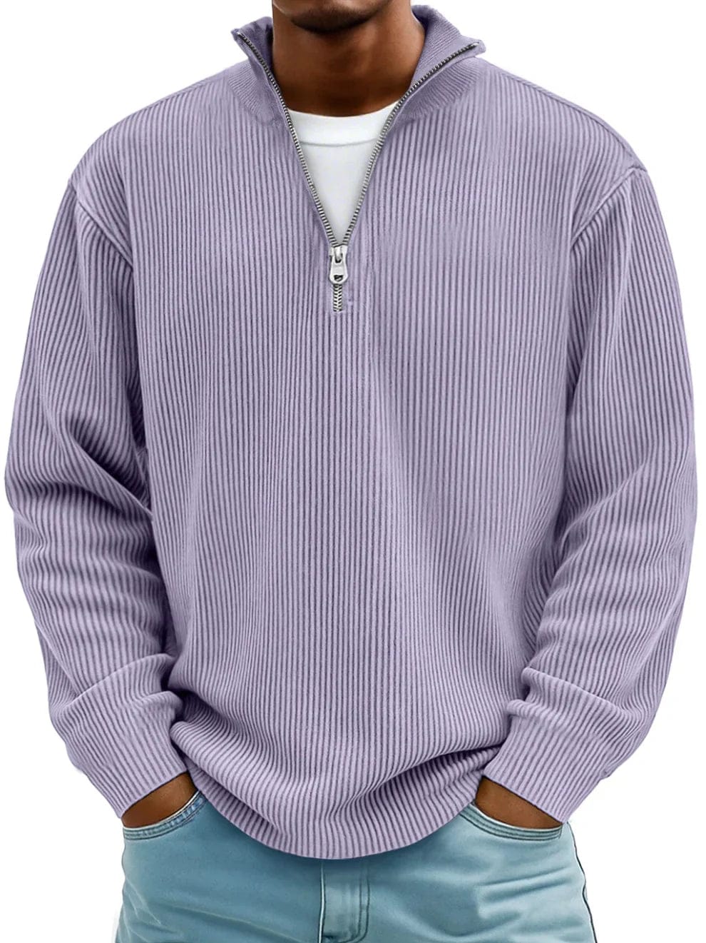 mens-ribbed-cotton-half-zip-jumper