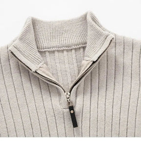 mens-ribbed-half-zip-jumper