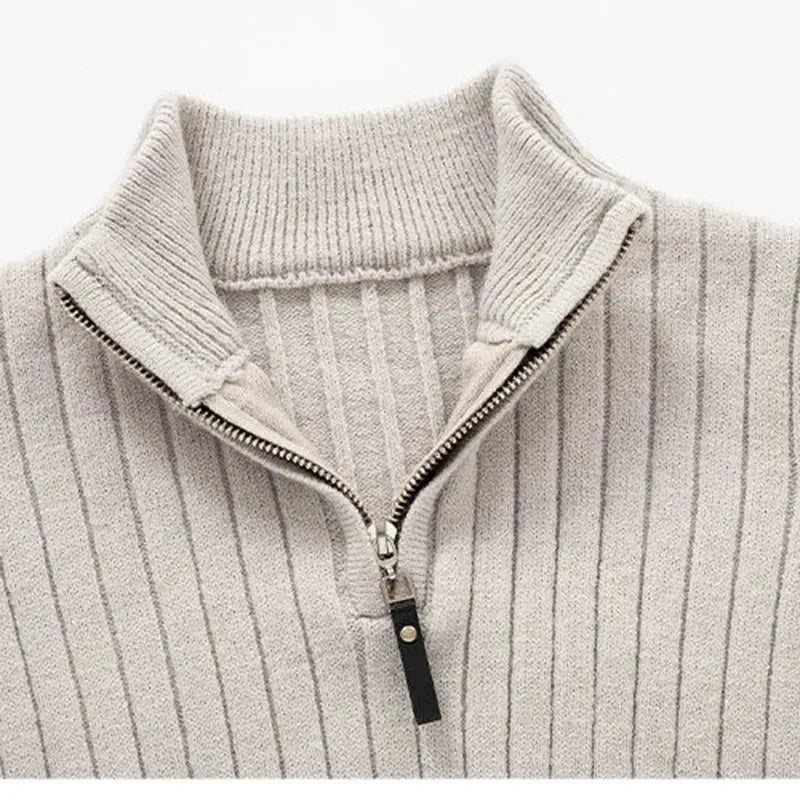 mens-ribbed-half-zip-jumper