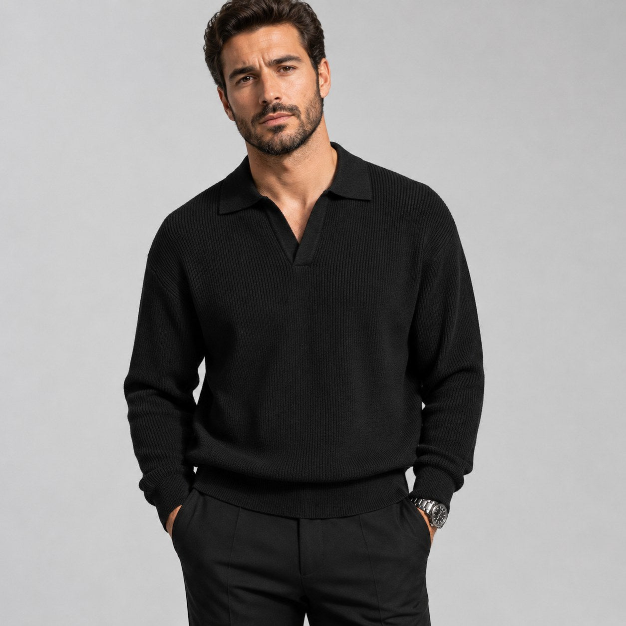 mens-ribbed-knit-polo-jumper-yardley