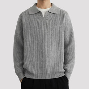 mens-ribbed-knit-polo-shirt-haverbrack