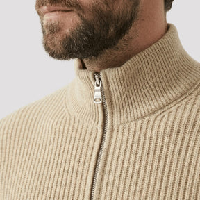mens-ribbed-knit-zip-cardigan-and-trousers-set