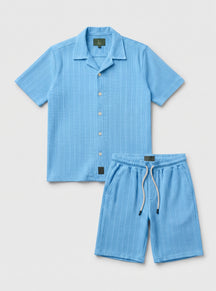 mens-ribbed-short-sleeve-shirt-shorts-set-primrose