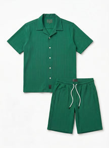 mens-ribbed-short-sleeve-shirt-shorts-set-primrose