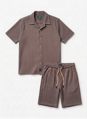 mens-ribbed-short-sleeve-shirt-shorts-set-primrose
