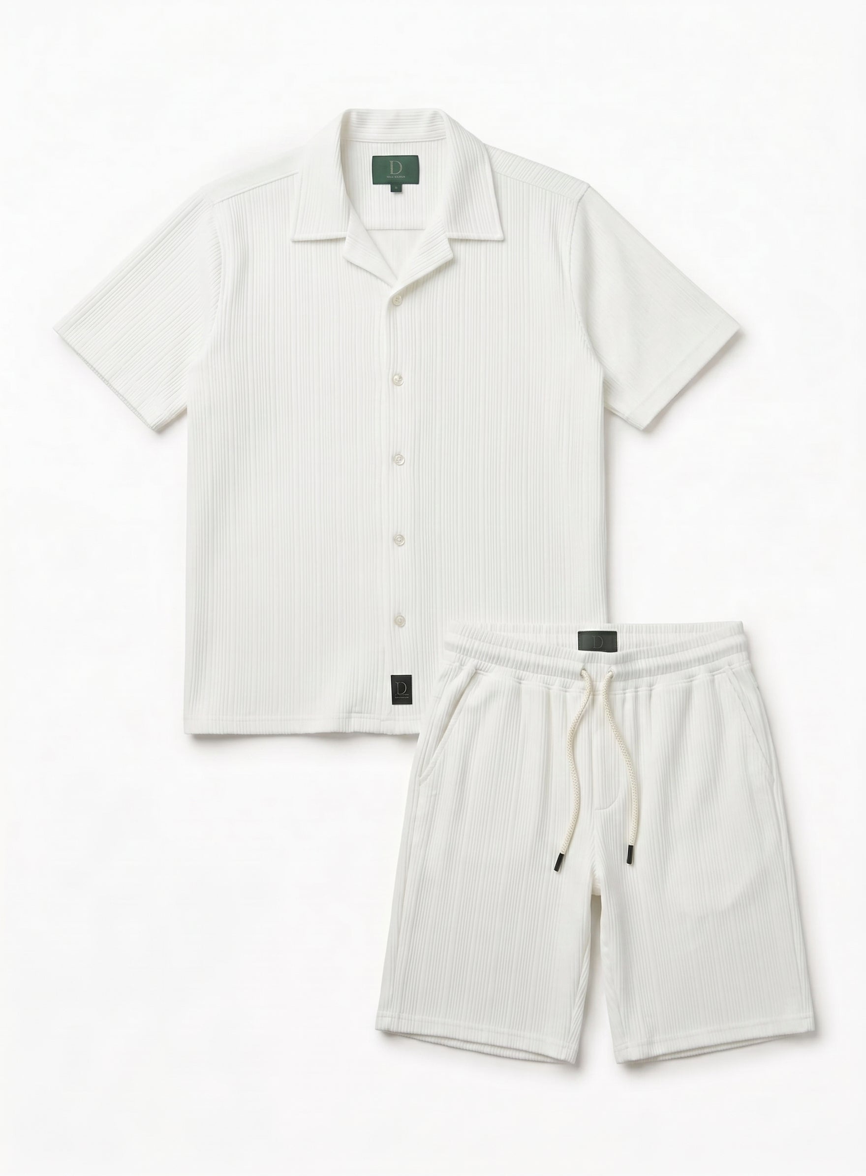 mens-ribbed-short-sleeve-shirt-shorts-set-primrose