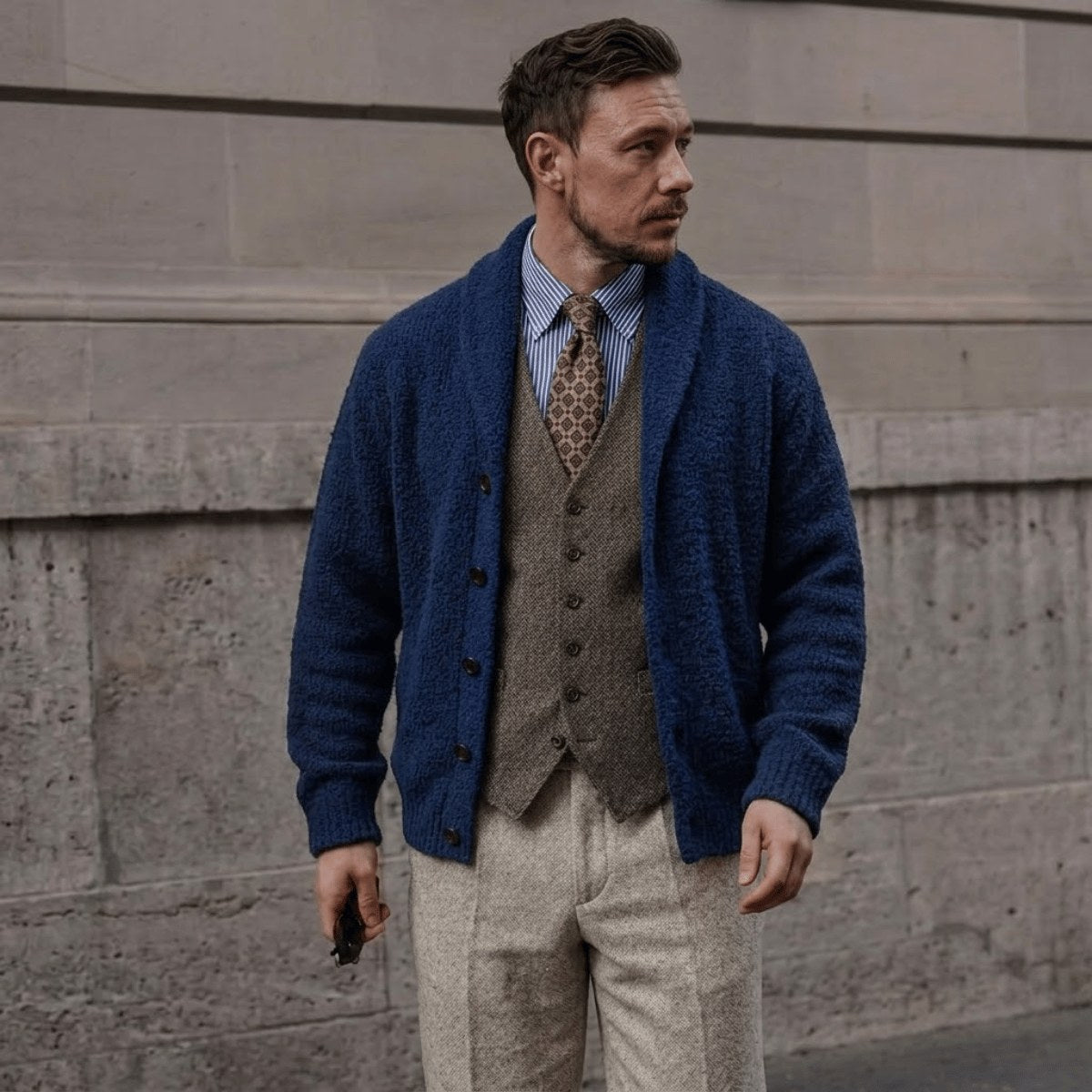 mens-shawl-collar-knit-cardigan-pitlochry