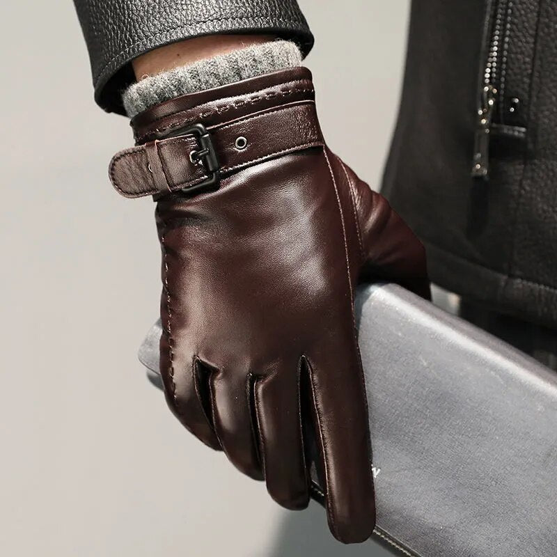 mens-sheepskin-leather-gloves