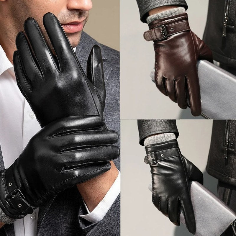 mens-sheepskin-leather-gloves