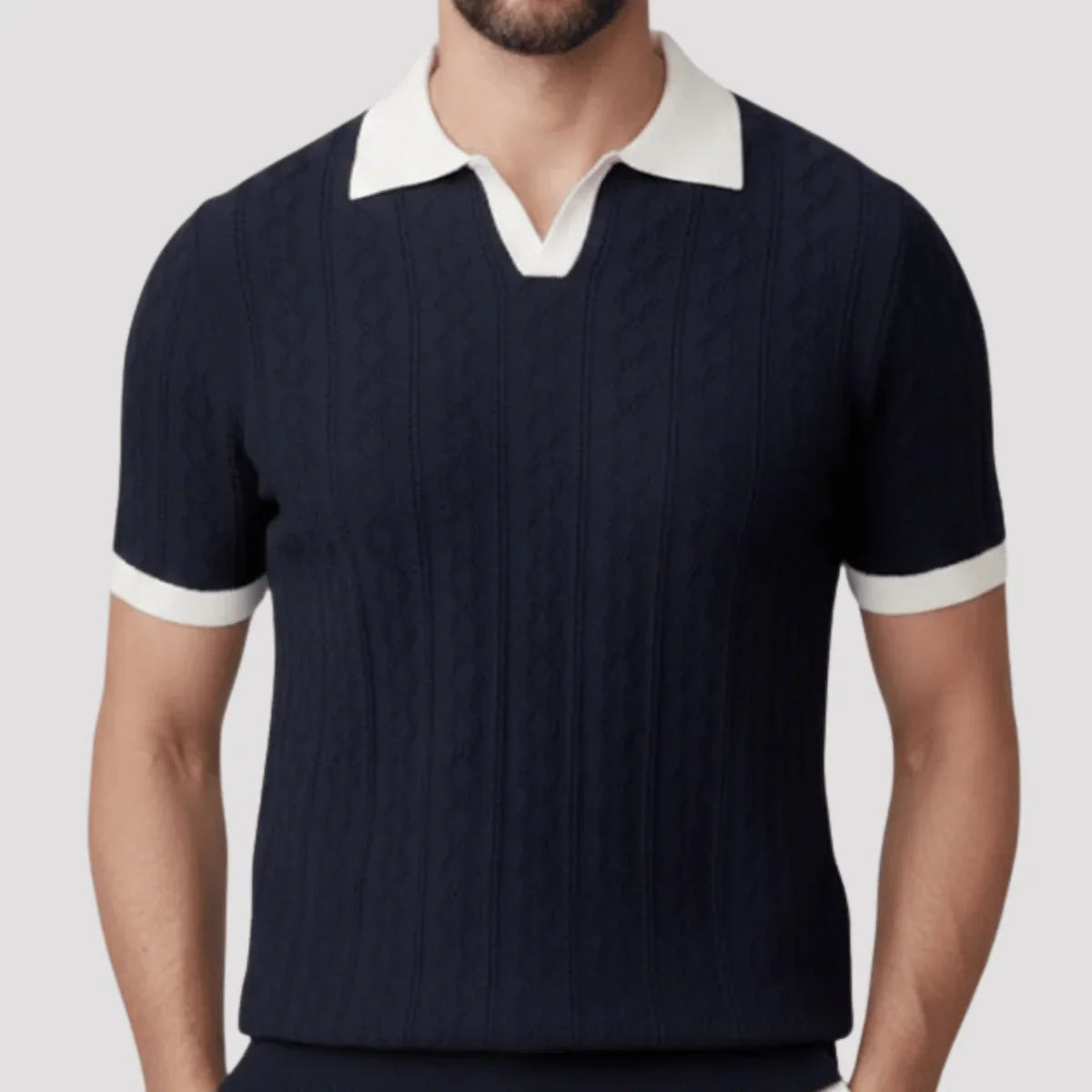 mens-short-sleeve-cable-knit-polo-shirt-cheyne