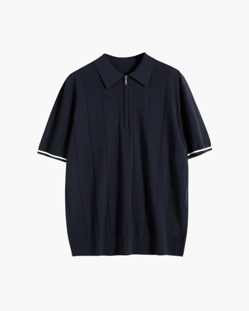 mens-short-sleeve-half-zip-ribbed-knit-polo-shirt-vaughan