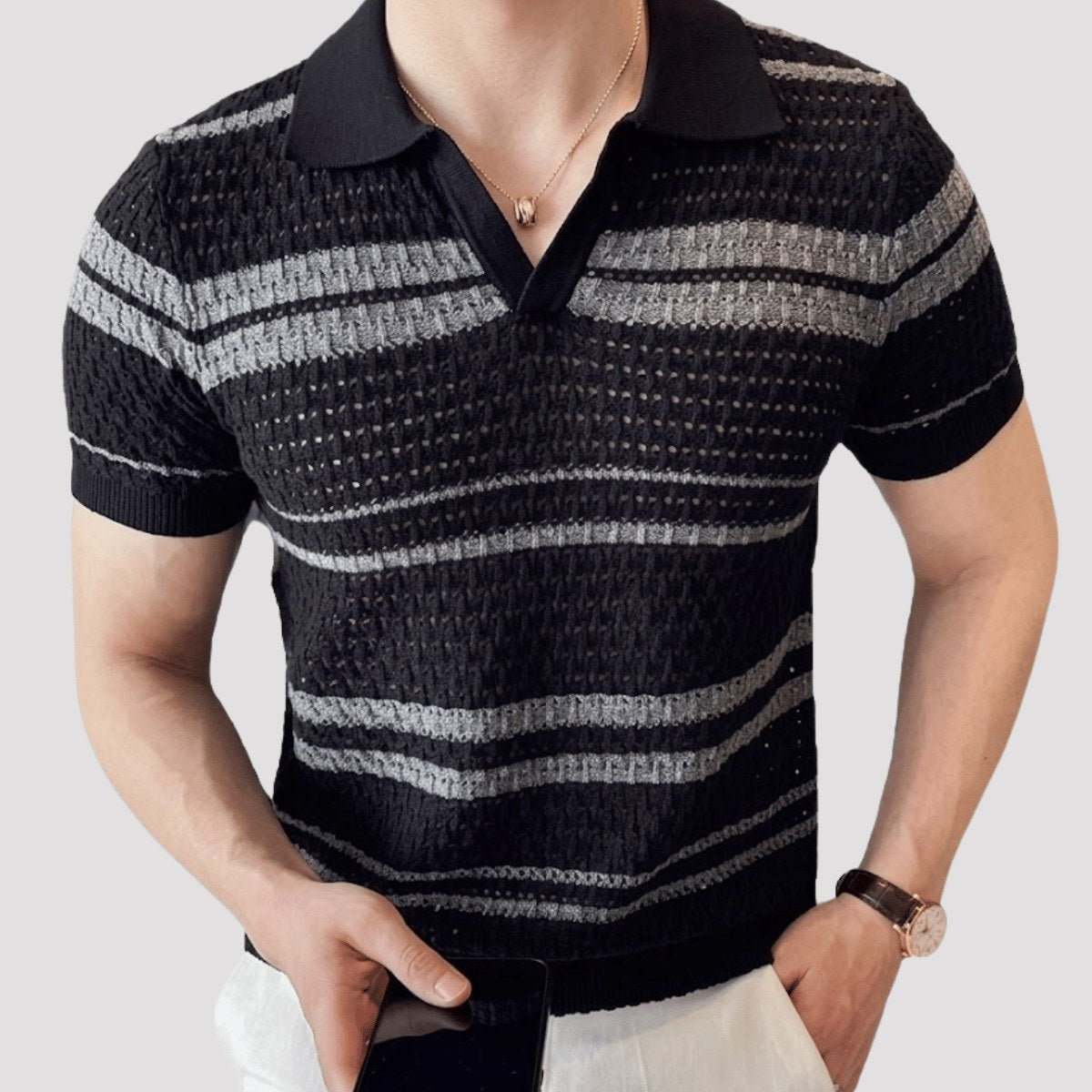 mens-short-sleeve-striped-knit-polo-shirt-hydra