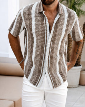mens-short-sleeve-waffle-knit-shirt-paros
