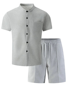 mens-waffle-knit-polyester-shirt-and-shorts-co-ord-set-the-sifnos