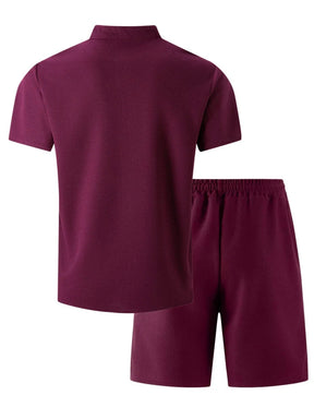 mens-waffle-knit-polyester-shirt-and-shorts-co-ord-set-the-sifnos