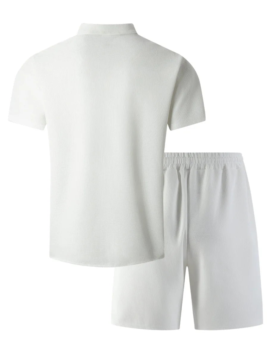 mens-waffle-knit-polyester-shirt-and-shorts-co-ord-set-the-sifnos