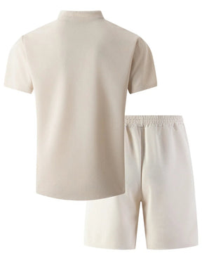 mens-waffle-knit-polyester-shirt-and-shorts-co-ord-set-the-sifnos