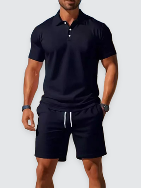 mens-textured-knit-polo-and-shorts-set-the-bournemouth