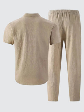 mens-textured-linen-mix-short-sleeve-shirt-trousers-set-the-salcombe