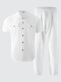 mens-textured-linen-mix-short-sleeve-shirt-trousers-set-the-salcombe