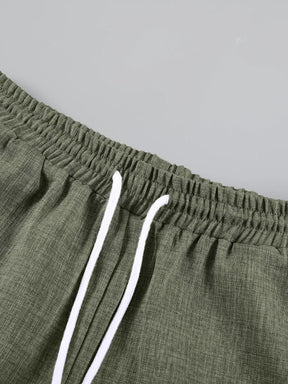 mens-textured-woven-shirt-shorts-set-the-beaulieu