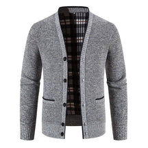 mens-v-neck-cable-knit-cardigan-the-ludgate