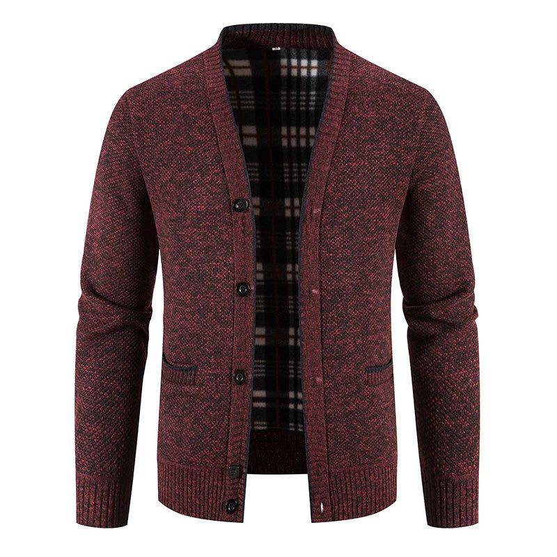 mens-v-neck-cable-knit-cardigan-the-ludgate